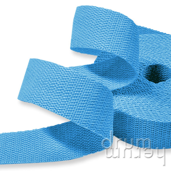 Gurtband SOFT 20 mm breit | 512 hellblau