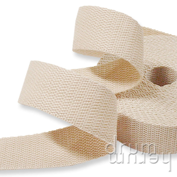 Gurtband SOFT 20 mm breit | 101 beige