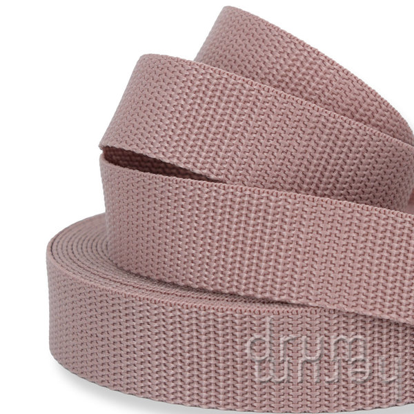 Gurtband BASIC 20mm breit altrosa (3221)